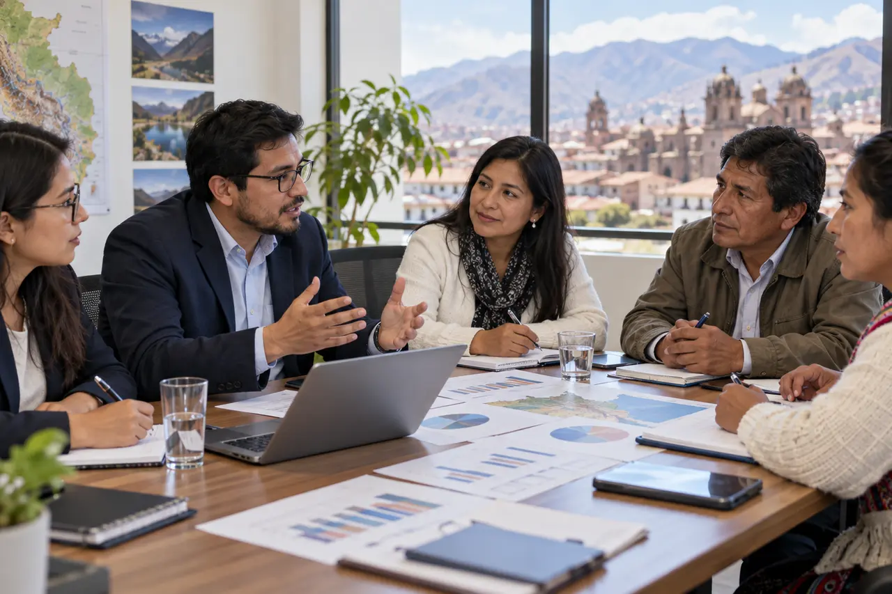 Profesionales dialogando sobre soluciones basadas en evidencia